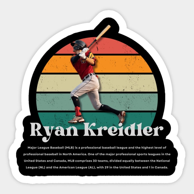 Ryan Kreidler Vintage Vol 01 Sticker by Gojes Art